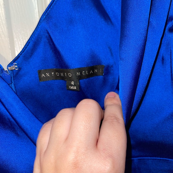 Antonio Melani dress size 4 blue. - Picture 2 of 2